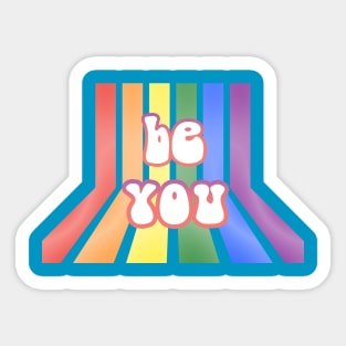 be you : vintage pride edition Sticker